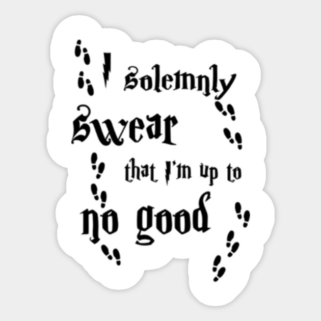 Mischief managed! Harry Potter Sticker TeePublic